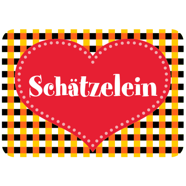 Allgemeine Wünsche - Sprüche - Sahneschnittchen - Postkarte im Format 14,8 x 10,5 cm - Schätzelein