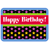 Geburtstag Serie Sahneschnittchen Postkarte Happy...