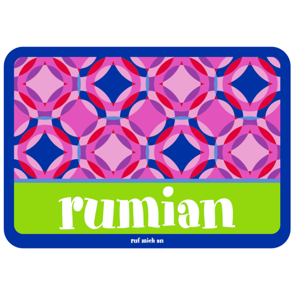 Allgemeine Wünsche - Sprüche - Sahneschnittchen - Postkarte im Format 14,8 x 10,5 cm - Rumian – ruf mich an
