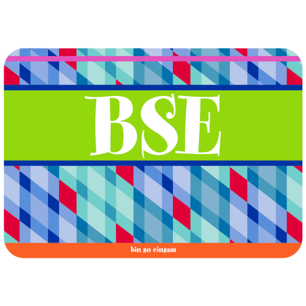 Allgemeine Wünsche - Sprüche - Sahneschnittchen - Postkarte im Format 14,8 x 10,5 cm - BSE – bin so einsam