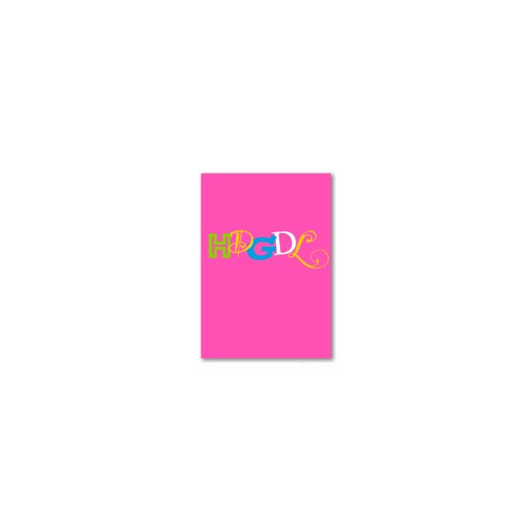HDGDL - Allgemeine Wünsche - Sprüche - unARTig - Glückwunschkarte im Format 11,5 x 17cm mit Umschlag