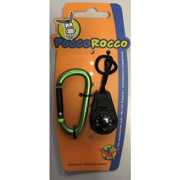 Pocco Rocco Munkees Schlüsselanhänger Keyring Karabiner Temperatur UVP: € 6,99