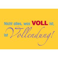 unARTig Postkarte im Format 15 x 10 cm Nicht alles, was...