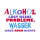 Allgemeine Wünsche - Sprüche - unARTig - Postkarte im Format 15 x 10 cm - "Alkohol löst keine Probleme, Wasser aber auch nicht!"