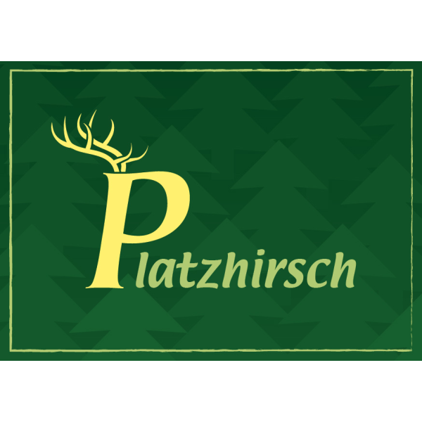 Postkarte - Serie Legendär - im Format 14,8x10,5 cm - veredelt mit Kaltglanzfolie - Platzhirsch