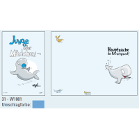 Zur Geburt des Jungen Freudiges Ereignis Kwal der Wal...