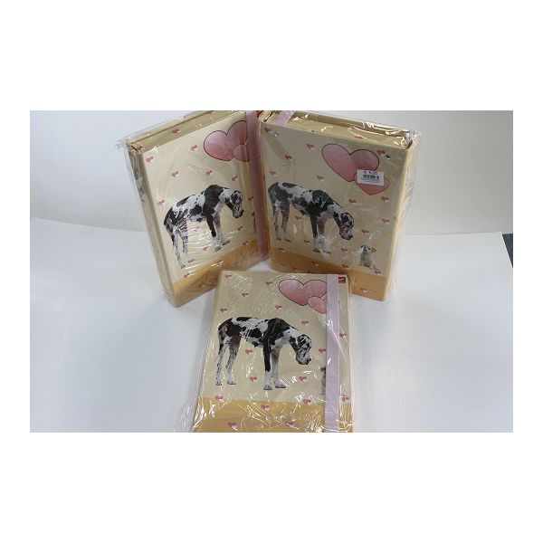 ALV-21050 - Heftbox A4, bedruckt - Hundedekore