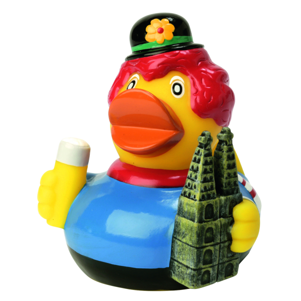 Köln Ente CityDuck® Köln Cologne-Duck Quietscheente Badeente Karneval Colonia