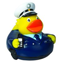 Polizist Polizei Berufsente Quietscheente Badeente ca. 8...