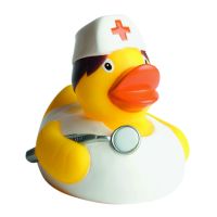 Krankenschwester Berufsente Quietscheente Badeente ca. 8...
