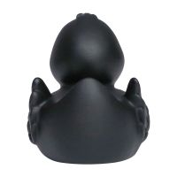 Quietscheente schwarz Hobbyente Badeente ca. 8 cm gross