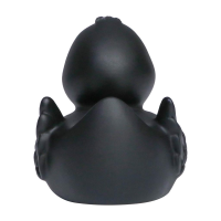 Quietscheente schwarz Hobbyente Badeente ca. 8 cm gross