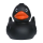 Quietscheente schwarz Hobbyente Badeente ca. 8 cm gross