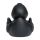 Quietscheente schwarz Hobbyente Badeente ca. 8 cm gross