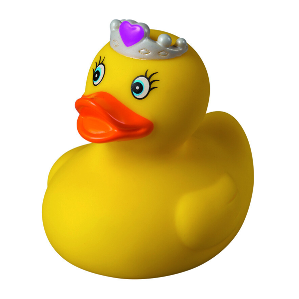 Prinzessin Hobbyente Quietscheente Badeente ca. 8 cm gross