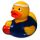 Basketballspieler Sportente Quietscheente Badeente ca. 8 cm gross