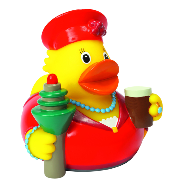 Düsseldorf Ente CityDuck® "Düsseldorf" ca. 8 cm Stadtente Quietscheente