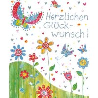 Allgemeine Wünsche - 4 Styles  - Minikarte -...