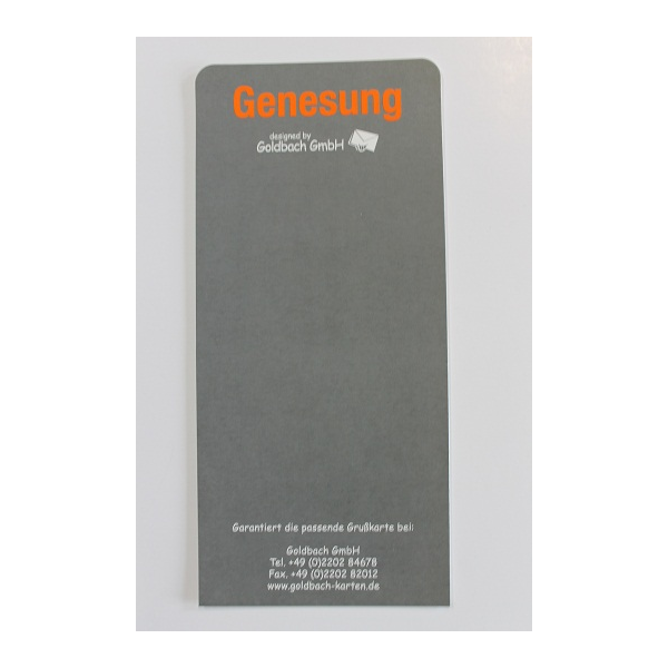 Devisenschild / Genesung