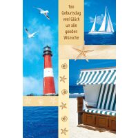 Geburtstag Plattdeutsch Glückwunschkarte mit...