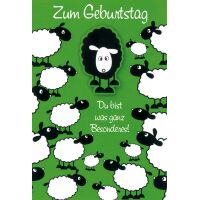 A Geburtstag große A4 XXL Karte Collage mit...
