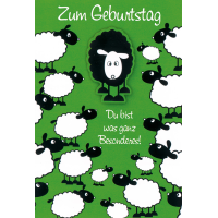 A Geburtstag große A4 XXL Karte Collage mit...