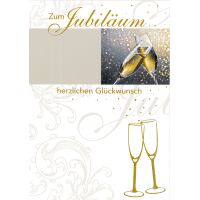Jubiläum große A4 XXL Glückwunschkarte...