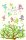 Geburtstag Skorpions Art - Glückwunschkarte im Format 11,5 x 17 cm mit Umschlag - Vögel singen auf Baum - mit Goldfolie