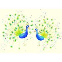 Ohne Text Postkarte Skorpion`s Art Pfau
