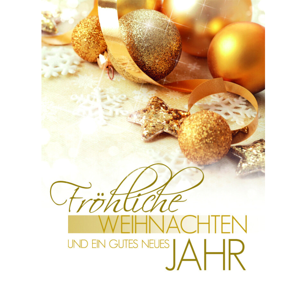 Weihnachtskarte Klammerkarte Minikarte Blumenkärtchen Christbaumkugel Kristalle