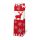 Geschenktüte Weihnachten - Flaschentasche Red & White