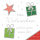 Weihnachten - Beautiful Colours - Glückwunschkarte im Format 15,5 x 15,5 cm mit Briefumschlag