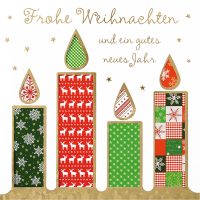 Weihnachten - Beautiful Colours - quadratische...