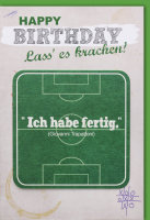 Sortiment Geburtstag „Bierdeckel“ - 32 Glückwunschkarten mit Bierdeckel - Karten im Format 11,5 x 17 cm mit Umschlag - Gesamt-UVP: € 94,40