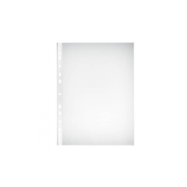 Herlitz Prospekthüllen Premium 5850102, A4 glasklar glatt, oben offen, 0,09mm 10 Stück