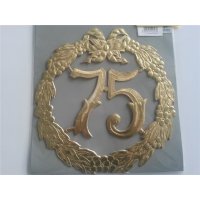 „75“ Jubiläumszahl Gold STA-1230-75-0192