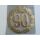 „90“ Jubiläumszahl Gold Festliche Zahl Blumenstecker Durchmesser 13 cm