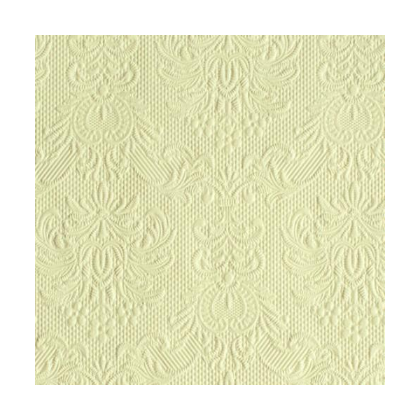 Cocktail Servietten 25 x 25 cm 3-lagig 15 Servietten Elegance Cream Elegance creme