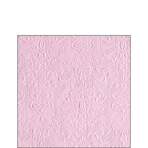 Cocktail Servietten 25 x 25 cm – 3-lagig – 15 Servietten pro Packung - Elegance Rose – Elegance rosé