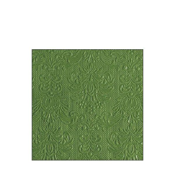 A Cocktail Servietten 25 x 25 cm 3-lagig 15 Servietten Elegance Summer Green Elegance Sommer Grün