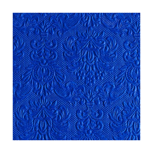 Cocktail Servietten 25 x 25 cm 3-lagig 15 Servietten Elegance Navy Elegance Marineblau
