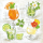 Cocktail Servietten 25 x 25 cm 3-lagig 20 Servietten Four Cocktails FSC Mix Vier Cocktails