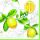 Servietten Lunch Zitronen Citrus Limonum 20 Servietten 3-lagig