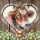 Servietten Lunch 33x33 cm 3-lagig 20 Servietten Cow in Heart Kuh Herz