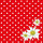 Servietten Lunch – Napkin Lunch – Format: 33 x 33 cm – 3-lagig – 20 Servietten pro Packung - Edelweiss Dots Red – rot weiße Punkte - Ambiente