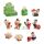 Polyresin-Figur - Out of the blue -  Glücksbringer in Mini-Tüte - Maße: 4x4cm - Lucky Charms -