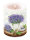 Kerze gross – Candle Big – Format: Ø 12 cm x 10 cm – Brenndauer: 75 Std. - 1 Kerze pro Packung - Lavender Scene Cream – Lavendel Szene creme - Ambiente