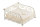 Serviettenspender klein – Napkin Holder small – Format: 14 x 14 x 6,5 cm – 1 Serviettenspender pro Packung - Heart Small Cream –  kleines Herz creme