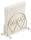 Serviettenspender stehend –  Napkin Holder Standing – Format: 14 x 6,5 x 10 cm – 1 Serviettenspender pro Packung - Two Hearts Cream – Zwei Herzen creme