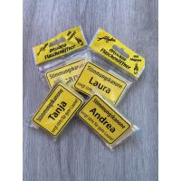 "Lena"  - Flaschenöffner Ortsschild...